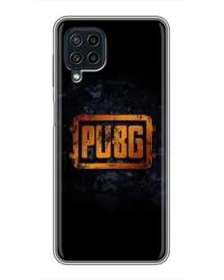 Чехол для Samsung Galaxy A22 с картинкой «PUBG — золотой логотип» Чехол для Samsung Galaxy A22 с картинкой «PUBG — золотой логотип»