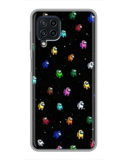 Чехол для Samsung Galaxy A22 с картинкой «Экипаж Among Us» Чехол для Samsung Galaxy A22 с картинкой «Экипаж Among Us»