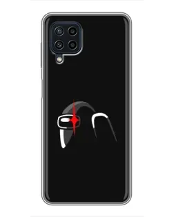 Чехол для Samsung Galaxy A22 с картинкой «Among Us шлем» Чехол для Samsung Galaxy A22 с картинкой «Among Us шлем»