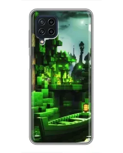 Чехол для Samsung Galaxy A22 с картинкой «Minecraft лесной пейзаж» Чехол для Samsung Galaxy A22 с картинкой «Minecraft лесной пейзаж»