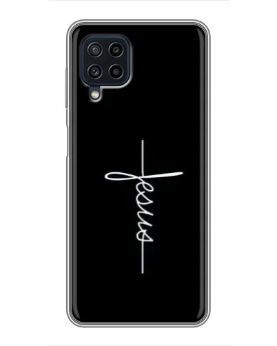 Чехол для Samsung Galaxy A22 с картинкой «Тонкая линия веры»