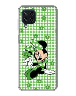Чехол для Samsung Galaxy A22 с картинкой «Mickey в клетку»