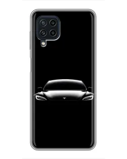 Чехол для Samsung Galaxy A22 с картинкой «Фары Tesla Night» Чехол для Samsung Galaxy A22 с картинкой «Фары Tesla Night»