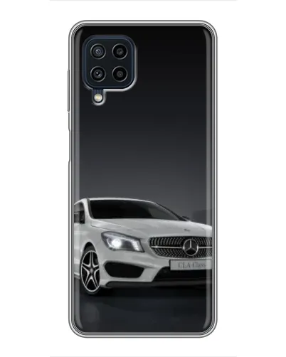 Чехол для Samsung Galaxy A22 с картинкой «Mercedes AMG GT Silver»