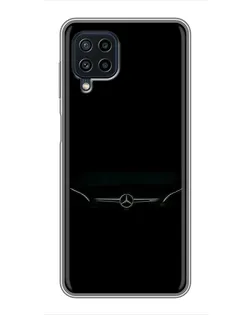 Чехол для Samsung Galaxy A22 с картинкой «Mercedes Stealth Look»