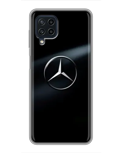 Чехол для Samsung Galaxy A22 с картинкой «Mercedes на металле» Чехол для Samsung Galaxy A22 с картинкой «Mercedes на металле»