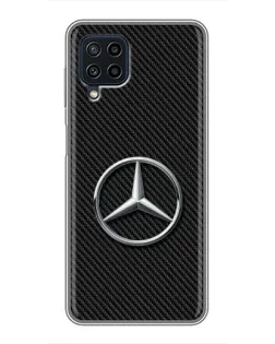 Чехол для Samsung Galaxy A22 с картинкой «Карбоновый Mercedes стиль» Чехол для Samsung Galaxy A22 с картинкой «Карбоновый Mercedes стиль»