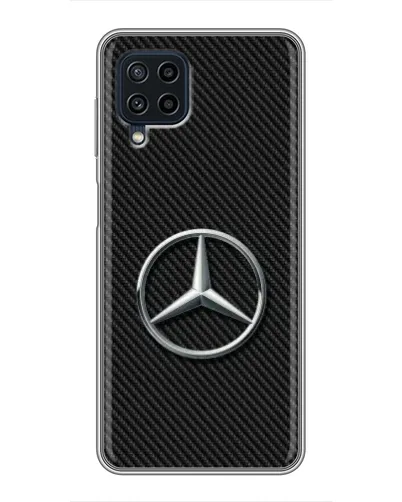 Чехол для Samsung Galaxy A22 с картинкой «Карбоновый Mercedes стиль» Чехол для Samsung Galaxy A22 с картинкой «Карбоновый Mercedes стиль»
