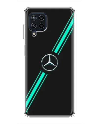 Чехол для Samsung Galaxy A22 с картинкой «Спортивные линии Mercedes» Чехол для Samsung Galaxy A22 с картинкой «Спортивные линии Mercedes»