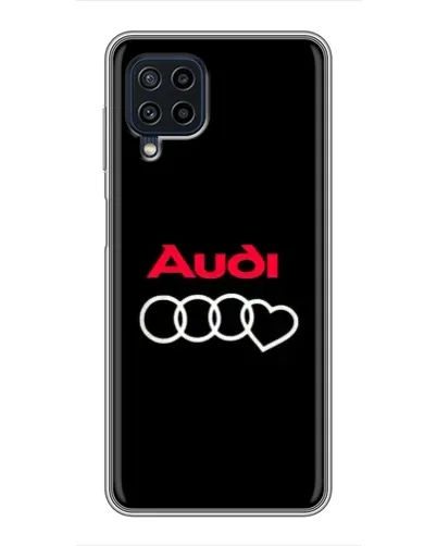 Чехол для Samsung Galaxy A22 с картинкой «Логотип Audi Heart» Чехол для Samsung Galaxy A22 с картинкой «Логотип Audi Heart»