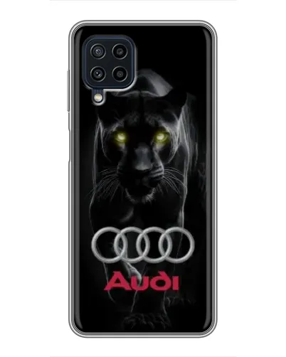Чехол для Samsung Galaxy A22 с картинкой «Пантера и Audi» Чехол для Samsung Galaxy A22 с картинкой «Пантера и Audi»