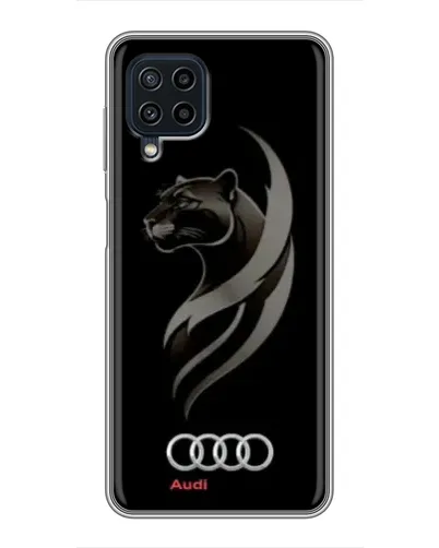 Чехол для Samsung Galaxy A22 с картинкой «Графика — пантера и Audi» Чехол для Samsung Galaxy A22 с картинкой «Графика — пантера и Audi»