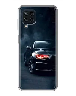 Чехол для Samsung Galaxy A22 с картинкой «Audi — хищный взгляд»