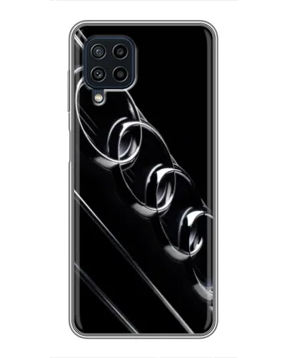 Чехол для Samsung Galaxy A22 с картинкой «Audi — абстрактные кольца» Чехол для Samsung Galaxy A22 с картинкой «Audi — абстрактные кольца»