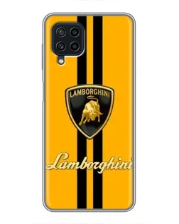 Чехол для Samsung Galaxy A22 с картинкой «Lamborghini Stripe желтый» Чехол для Samsung Galaxy A22 с картинкой «Lamborghini Stripe желтый»