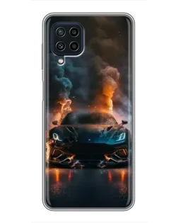 Чехол для Samsung Galaxy A22 с картинкой «Lamborghini дымная эстетика» Чехол для Samsung Galaxy A22 с картинкой «Lamborghini дымная эстетика»