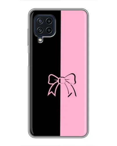 Чехол для Samsung Galaxy A22 с картинкой «Половинки банта» Чехол для Samsung Galaxy A22 с картинкой «Половинки банта»