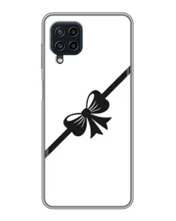 Чехол для Samsung Galaxy A22 с картинкой «Диагональный бант»