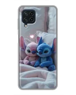 Чехол для Samsung Galaxy A22 с картинкой «Плюшевые Стич Ангел» Чехол для Samsung Galaxy A22 с картинкой «Плюшевые Стич Ангел»