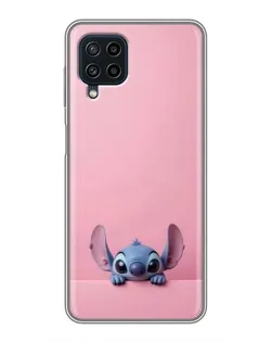 Чехол для Samsung Galaxy A22 с картинкой «Stitch выглядывает» Чехол для Samsung Galaxy A22 с картинкой «Stitch выглядывает»