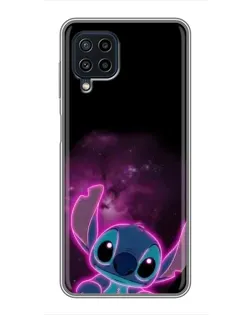 Чехол для Samsung Galaxy A22 с картинкой «Неоновый Stitch» Чехол для Samsung Galaxy A22 с картинкой «Неоновый Stitch»