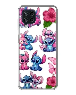Чехол для Samsung Galaxy A22 с картинкой «Стикеры Stitch и Angel» Чехол для Samsung Galaxy A22 с картинкой «Стикеры Stitch и Angel»