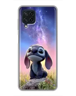 Чехол для Samsung Galaxy A22 с картинкой «Стич на рассвете» Чехол для Samsung Galaxy A22 с картинкой «Стич на рассвете»