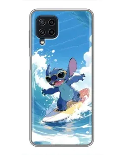 Чехол для Samsung Galaxy A22 с картинкой «Стич на волне» Чехол для Samsung Galaxy A22 с картинкой «Стич на волне»