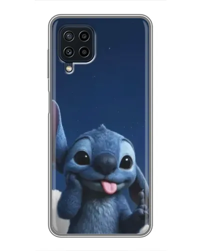Чехол для Samsung Galaxy A22 с картинкой «Стич в облаках» Чехол для Samsung Galaxy A22 с картинкой «Стич в облаках»