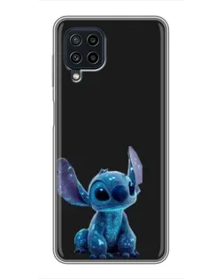 Чехол для Samsung Galaxy A22 с картинкой «Стич на черном» Чехол для Samsung Galaxy A22 с картинкой «Стич на черном»