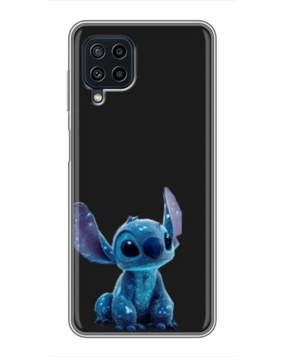Чехол для Samsung Galaxy A22 с картинкой «Стич на черном» Чехол для Samsung Galaxy A22 с картинкой «Стич на черном»