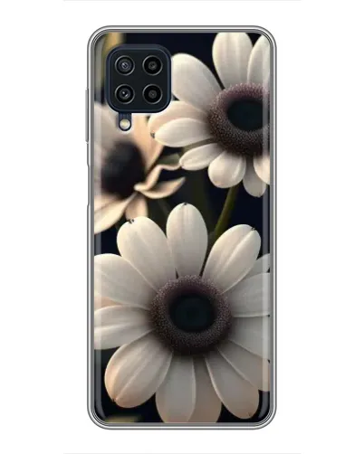 Чехол для Samsung Galaxy A22 с картинкой «Белые маргаритки макро» Чехол для Samsung Galaxy A22 с картинкой «Белые маргаритки макро»