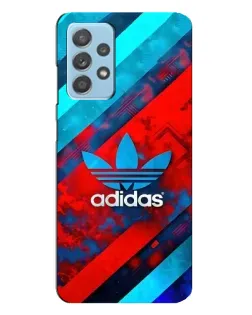 Чехол для Samsung Galaxy A23 с картинкой «Абстракция Adidas»