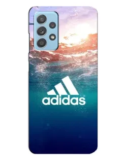 Чехол для Samsung Galaxy A23 с картинкой «Океанская глубина адидас» Чехол для Samsung Galaxy A23 с картинкой «Океанская глубина адидас»