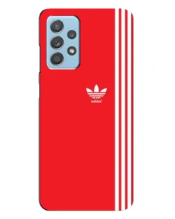 Чехол для Samsung Galaxy A23 с картинкой «Красный минимализм Adidas» Чехол для Samsung Galaxy A23 с картинкой «Красный минимализм Adidas»