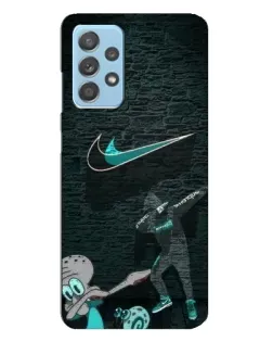 Чехол для Samsung Galaxy A23 с картинкой «Спортивный арт Nike»