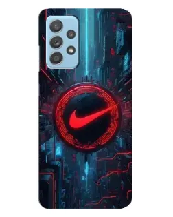 Чехол для Samsung Galaxy A23 с картинкой «Техногенный стиль Nike» Чехол для Samsung Galaxy A23 с картинкой «Техногенный стиль Nike»