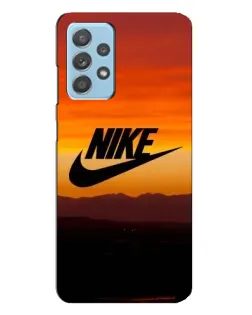 Чехол для Samsung Galaxy A23 с картинкой «Nike — вечерний горизонт» Чехол для Samsung Galaxy A23 с картинкой «Nike — вечерний горизонт»