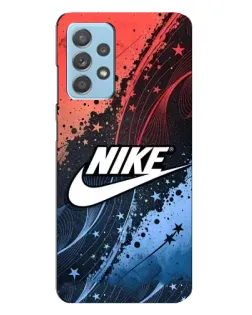 Чехол для Samsung Galaxy A23 с картинкой «Градиентный принт Найк» Чехол для Samsung Galaxy A23 с картинкой «Градиентный принт Найк»
