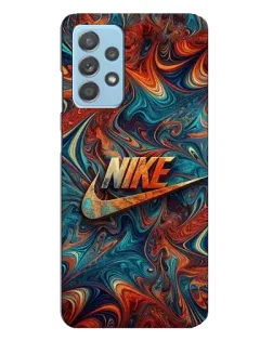 Чехол для Samsung Galaxy A23 с картинкой «Nike в абстракции» Чехол для Samsung Galaxy A23 с картинкой «Nike в абстракции»