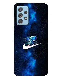 Чехол для Samsung Galaxy A23 с картинкой «Звездный путь Nike» Чехол для Samsung Galaxy A23 с картинкой «Звездный путь Nike»