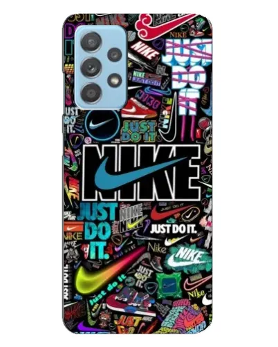 Чехол для Samsung Galaxy A23 с картинкой «Яркий коллаж Nike» Чехол для Samsung Galaxy A23 с картинкой «Яркий коллаж Nike»