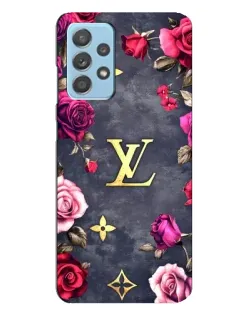 Чехол для Samsung Galaxy A23 с картинкой «Цветочный Louis Vuitton»