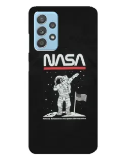 Чехол для Samsung Galaxy A23 с картинкой «NASA — шагаем по Луне» Чехол для Samsung Galaxy A23 с картинкой «NASA — шагаем по Луне»