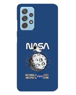 Чехол для Samsung Galaxy A23 с картинкой «NASA — лунная миссия» Чехол для Samsung Galaxy A23 с картинкой «NASA — лунная миссия»
