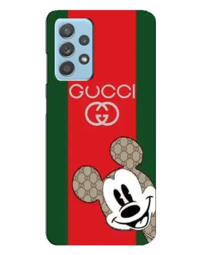 Чехол для Samsung Galaxy A23 с картинкой «Gucci — полосы и Микки» Чехол для Samsung Galaxy A23 с картинкой «Gucci — полосы и Микки»