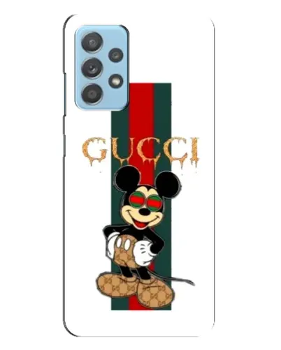 Чехол для Samsung Galaxy A23 с картинкой «Микки Маус Gucci — полосы» Чехол для Samsung Galaxy A23 с картинкой «Микки Маус Gucci — полосы»