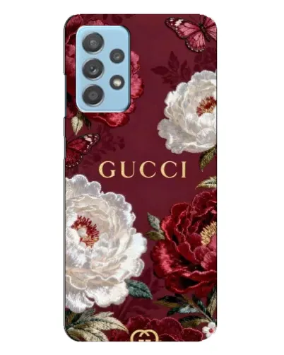 Чехол для Samsung Galaxy A23 с картинкой «Gucci — бордовые розы» Чехол для Samsung Galaxy A23 с картинкой «Gucci — бордовые розы»