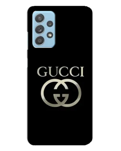 Чехол для Samsung Galaxy A23 с картинкой «Gucci — золото на черном» Чехол для Samsung Galaxy A23 с картинкой «Gucci — золото на черном»