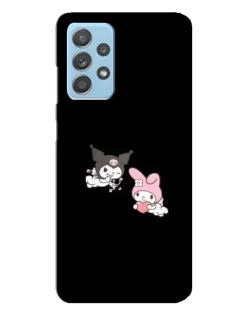 Чехол для Samsung Galaxy A23 с картинкой «My Melody и Kuromi» Чехол для Samsung Galaxy A23 с картинкой «My Melody и Kuromi»